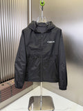 Dior Wordmark Panel Hooded Windbreaker — hero