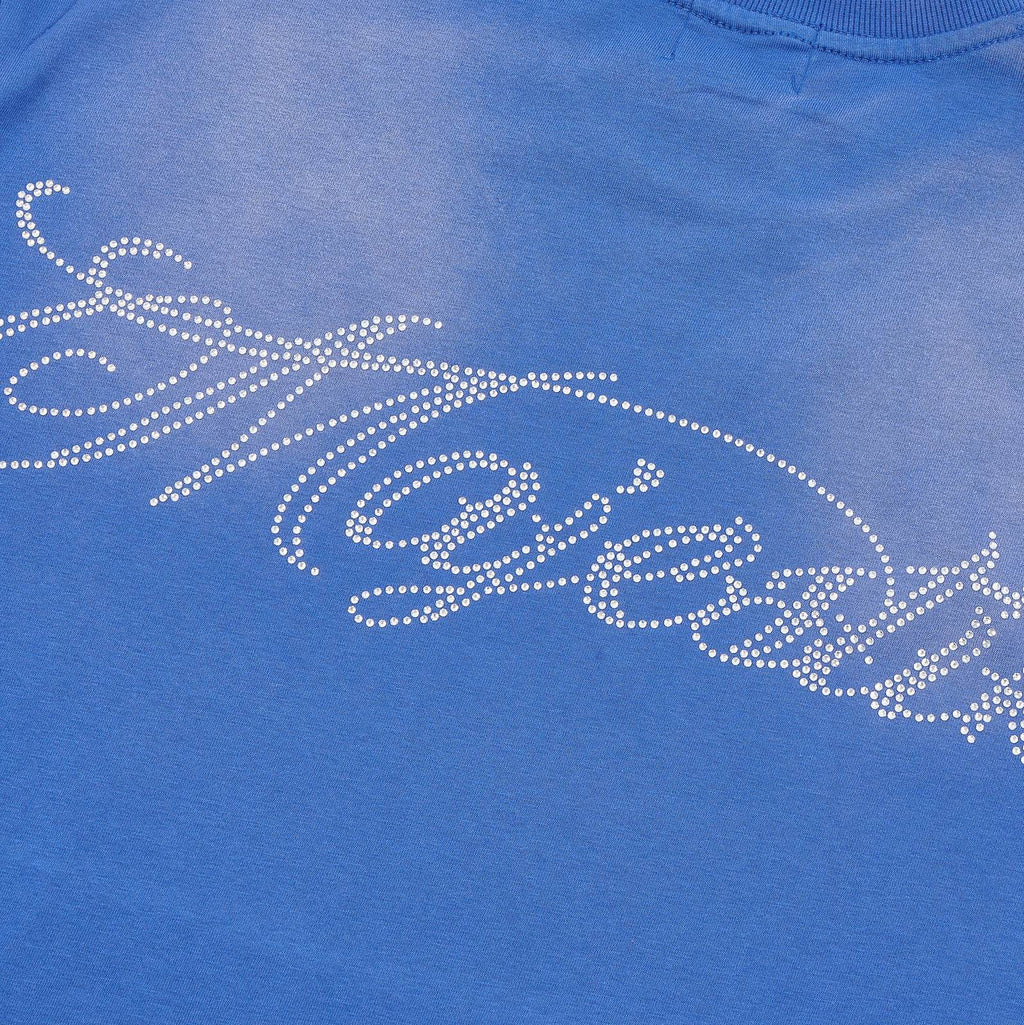 MAJESTIK Skeleton Driver Graphic T-Shirt — detail