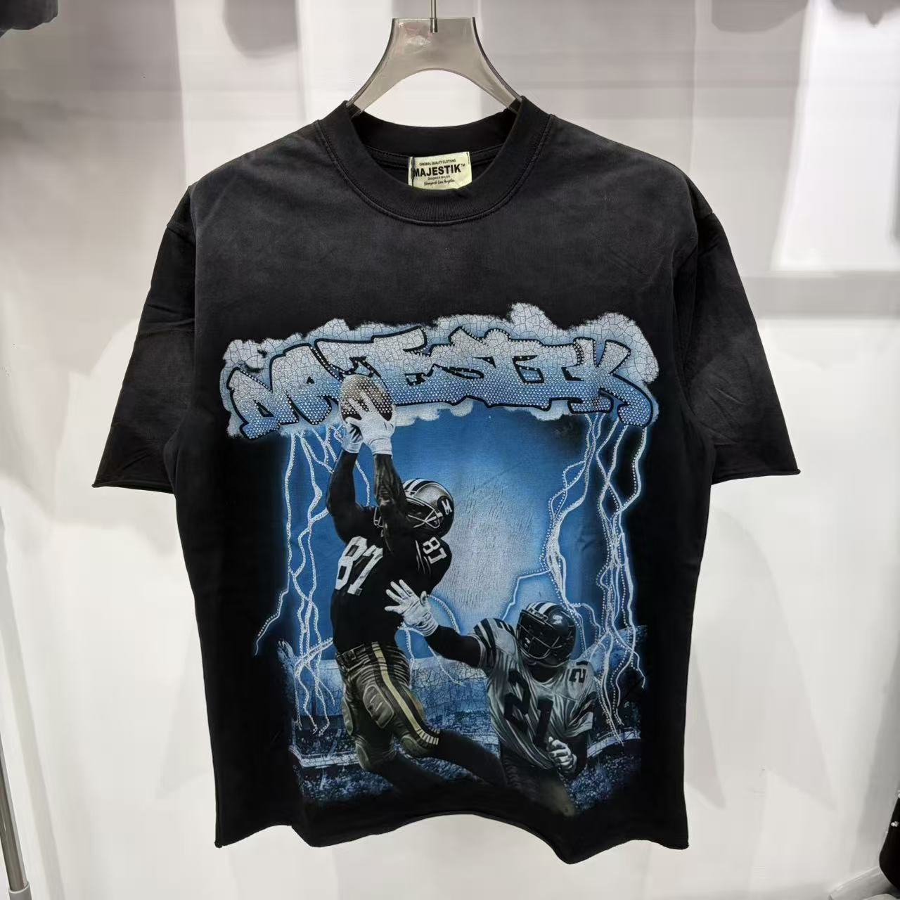 MAJESTIK Football Graphic T-Shirt — hero