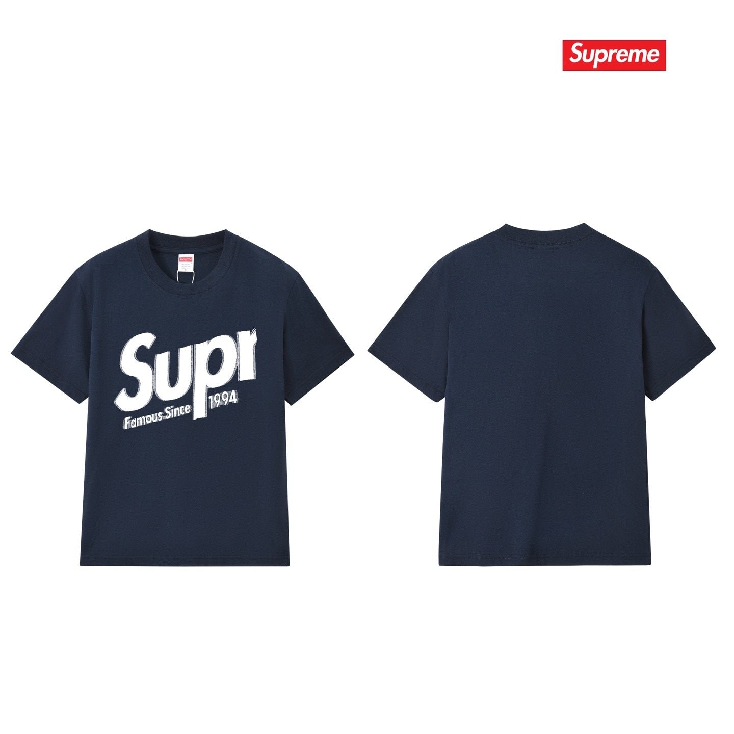 Supreme Front Graphic Short-Sleeve T-Shirt — comparison