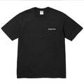 Supreme Flag Target Back Graphic T-Shirt - Black — front