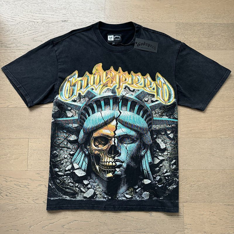 Godspeed Out of Many One Graphic T-Shirt — hero
