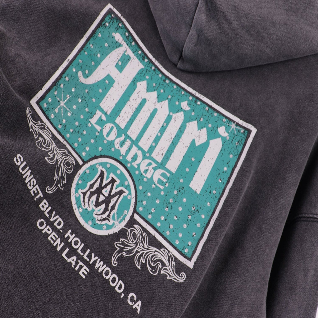 AMIRI Vintage Crystal Lounge Graphic Hoodie — back