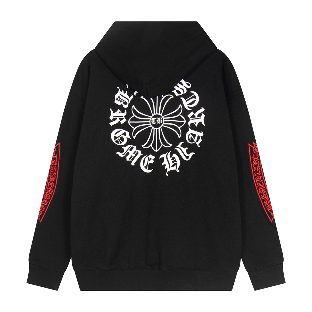 Chrome Hearts Flower Back Graphic Hoodie — back