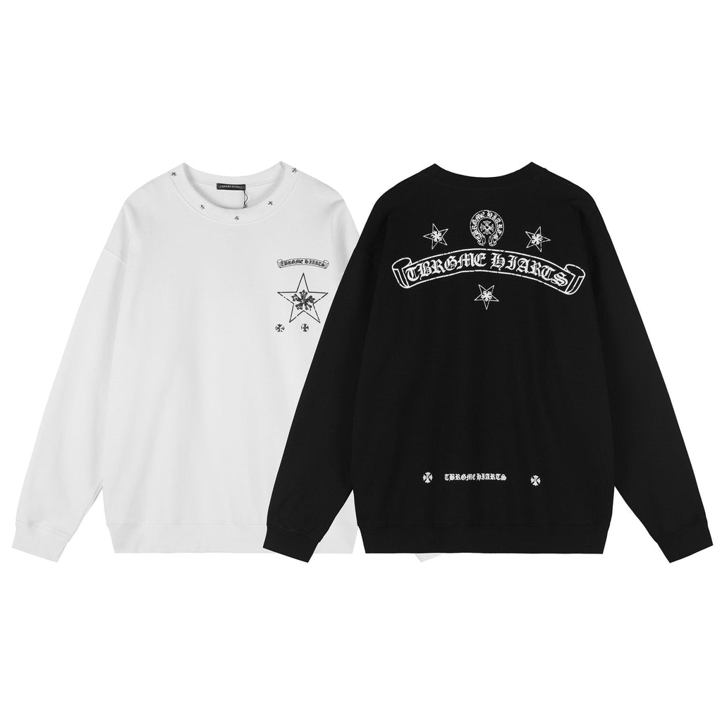 Chrome Hearts Gothic Motif Crewneck Sweatshirt — comparison