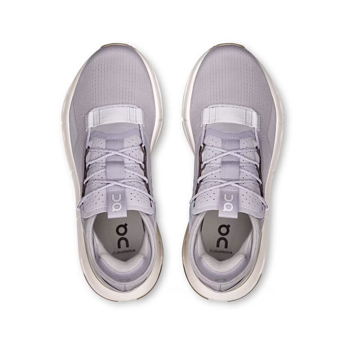 On Women's Cloudnova 2 Fade/Desert Lifestyle Sneakers