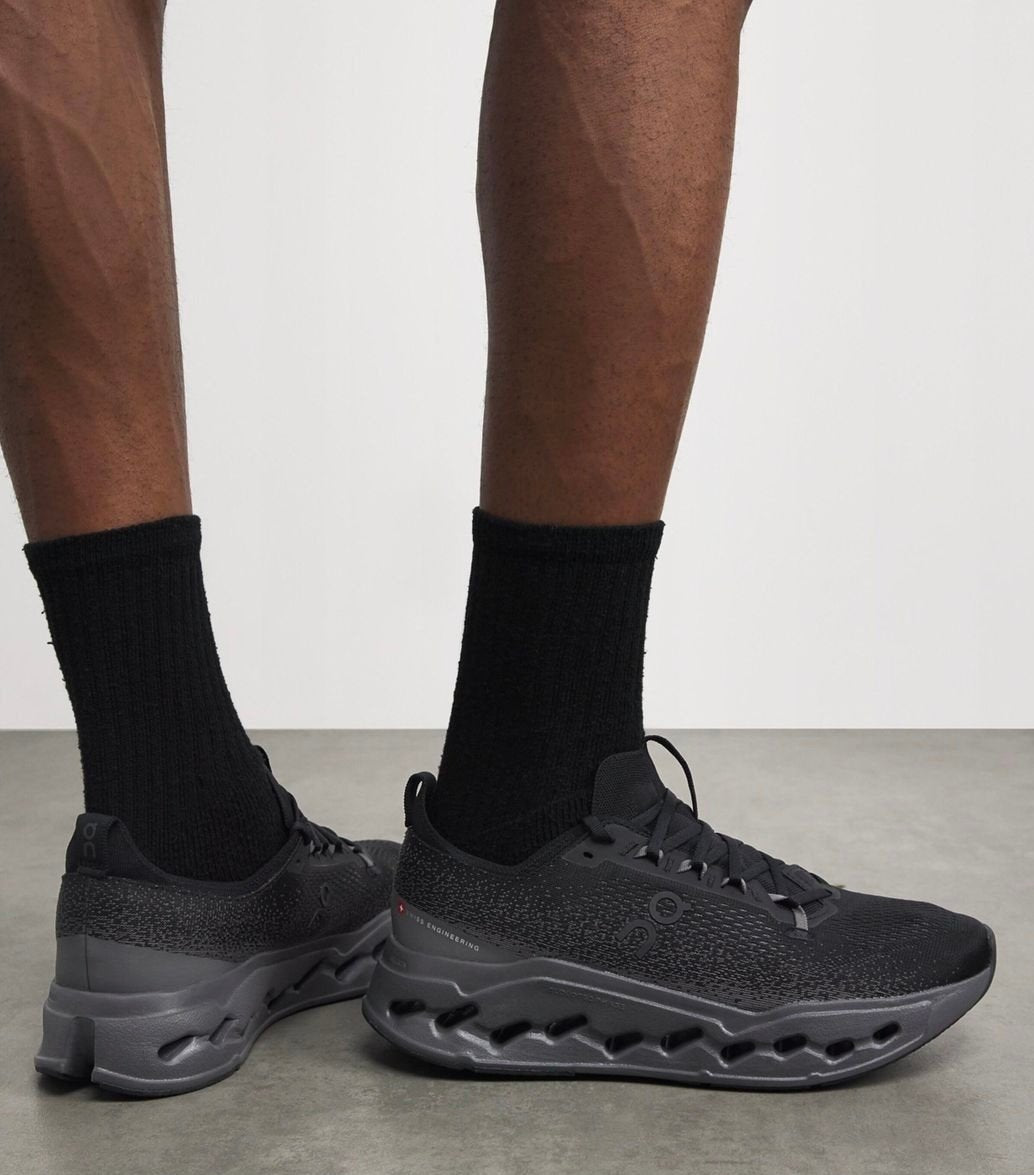 On Cloudsurfer Max Black Eclipse Running Shoes