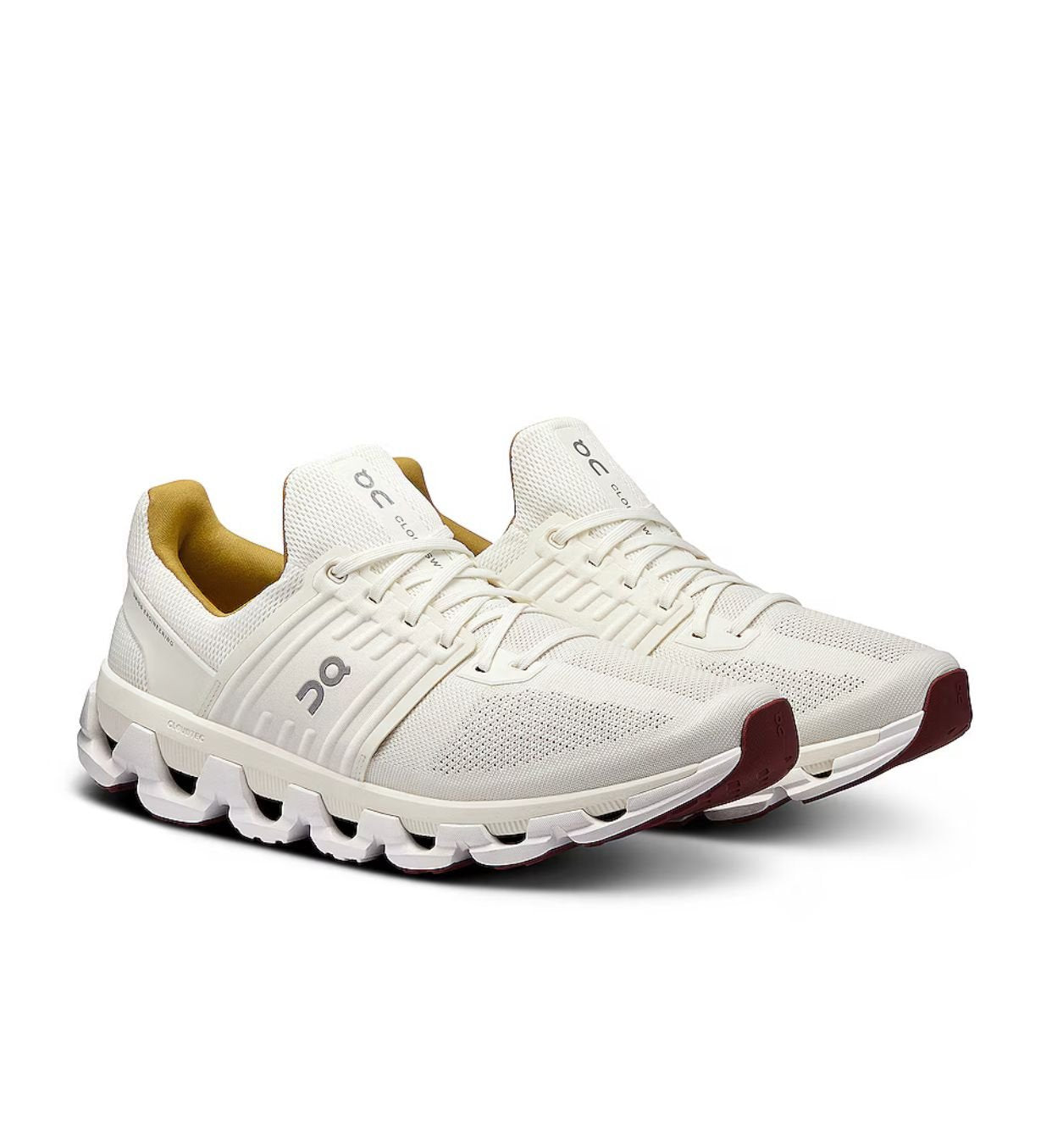 On Cloudswift Suma Undyed White Ivory Running Shoes