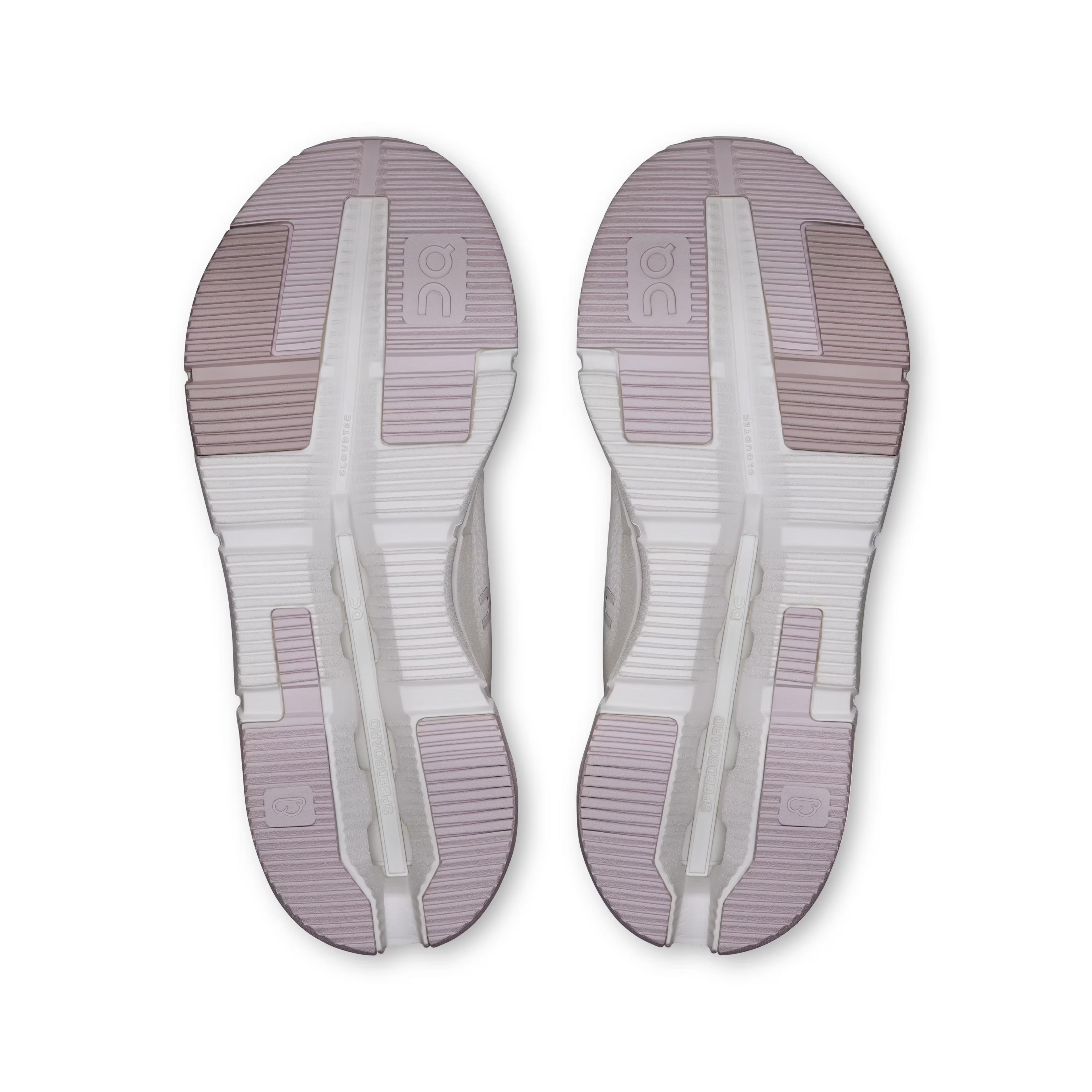 On Women's Cloudnova 2 White/Orchid Lifestyle Sneakers