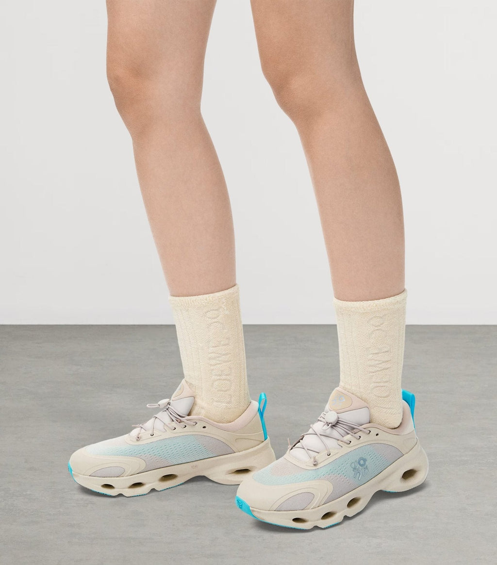 LOEWE x On Cloudsolo Sand/Turquoise Lifestyle Sneakers