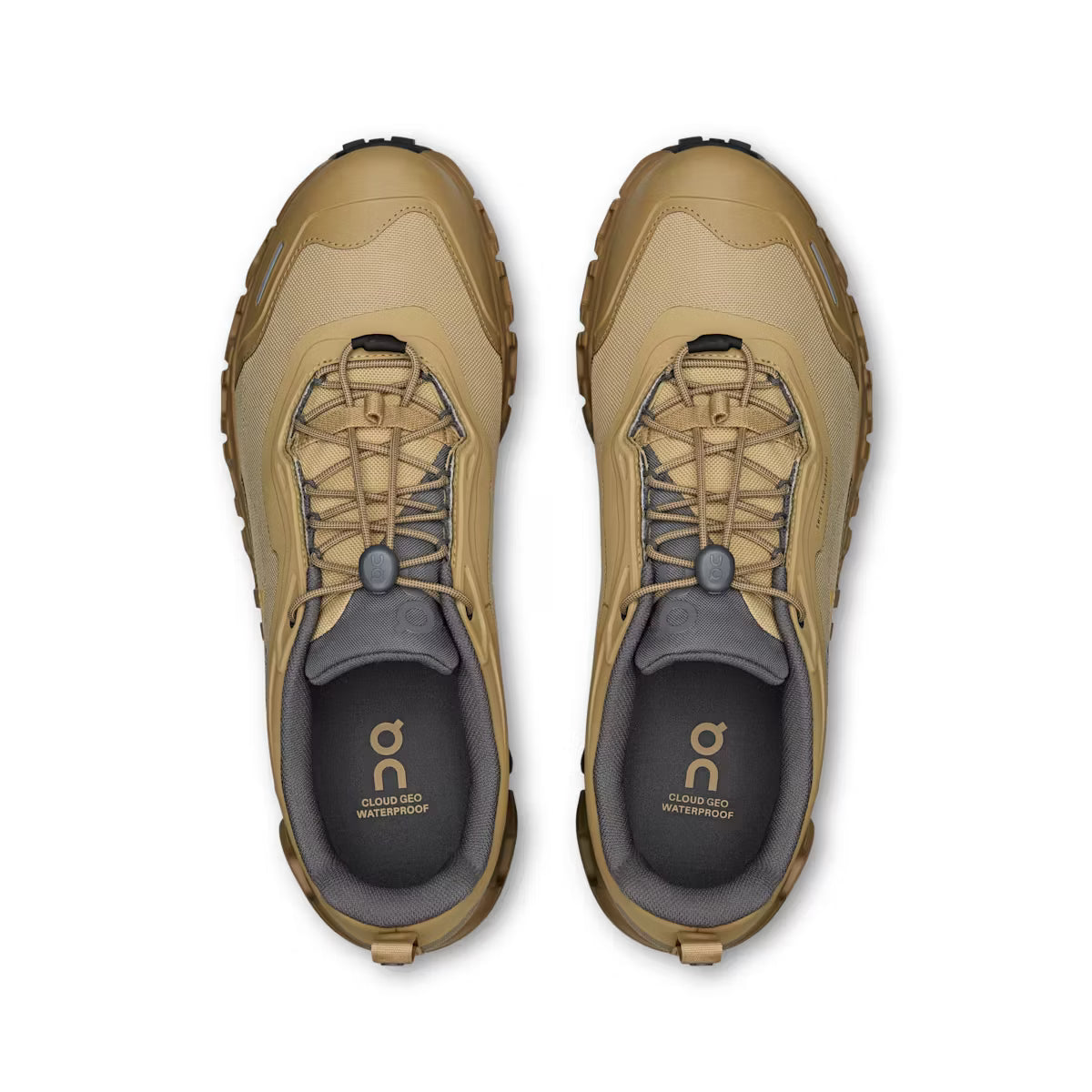 On Men's Cloud 6 Geo Waterproof Chai/Chai Lifestyle Sneakers