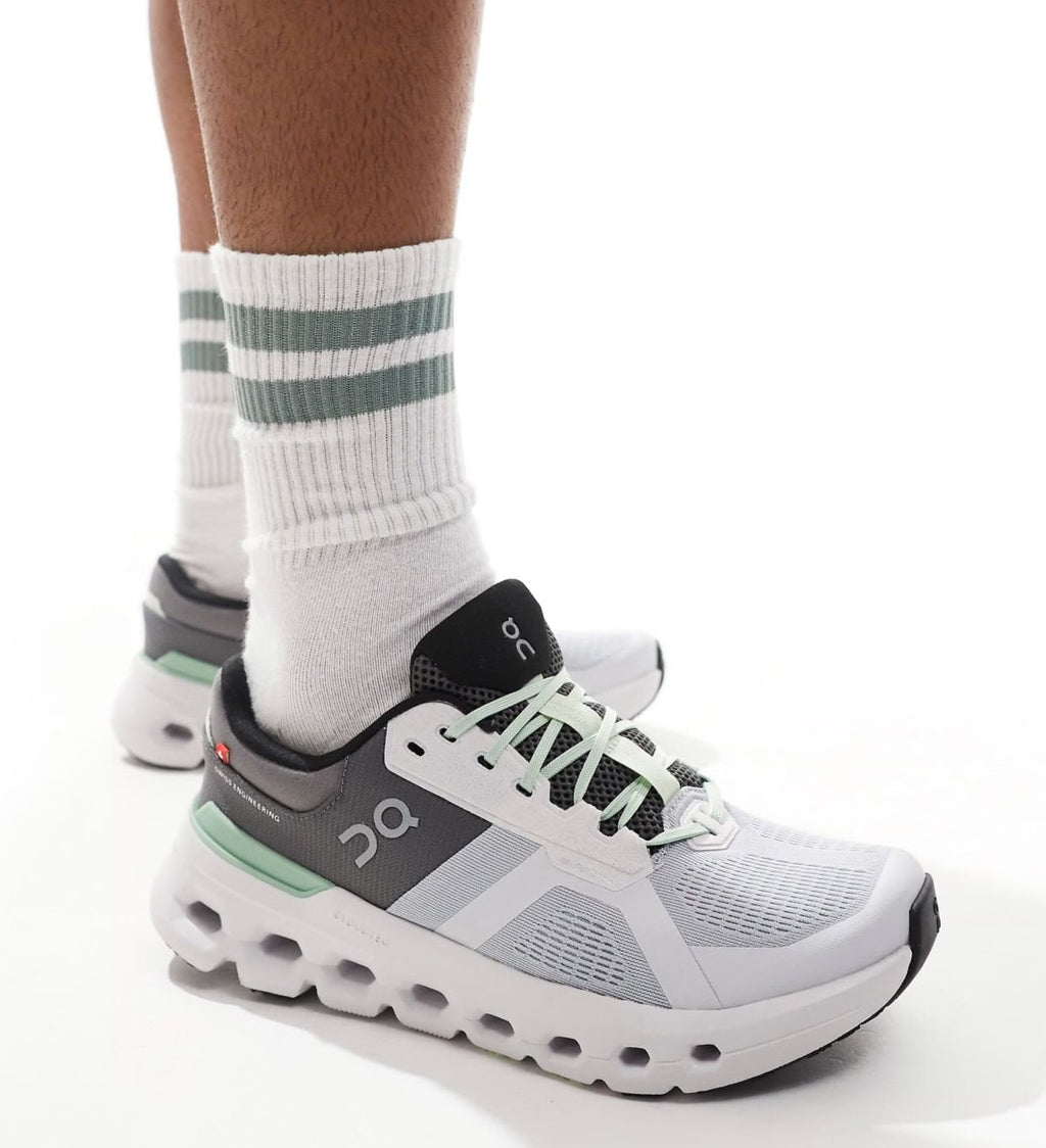 On Cloudrunner 2 Grey/Sage Running Shoes