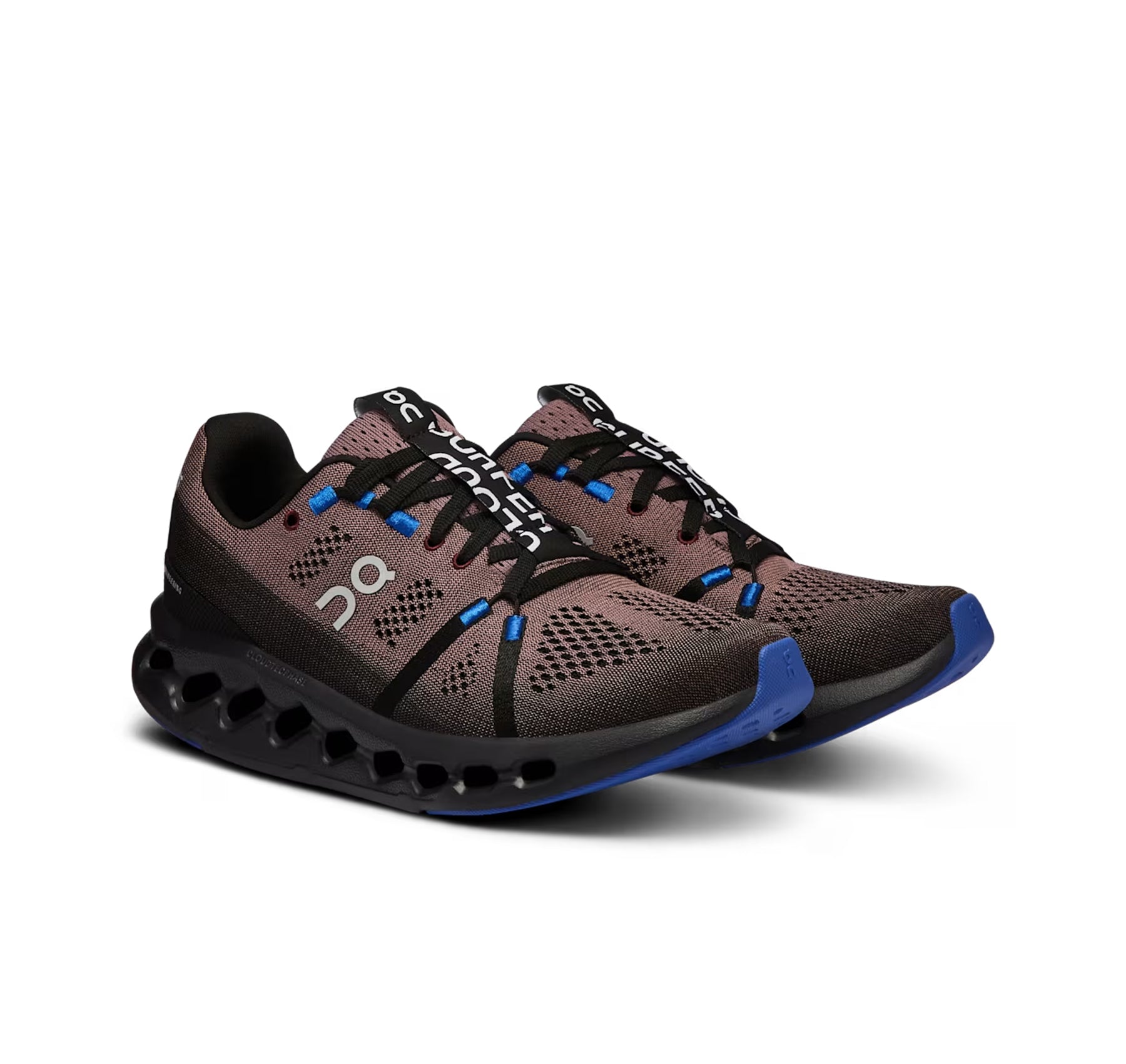 On Women's Cloudsurfer Black/Cobalt Running Shoes
