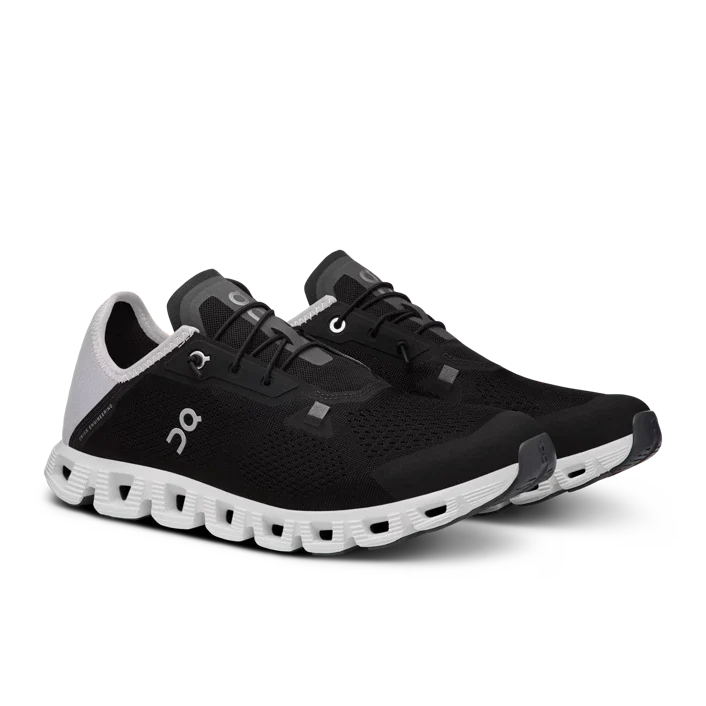 On Cloud 5 Coast Black Shadow Lifestyle Sneakers