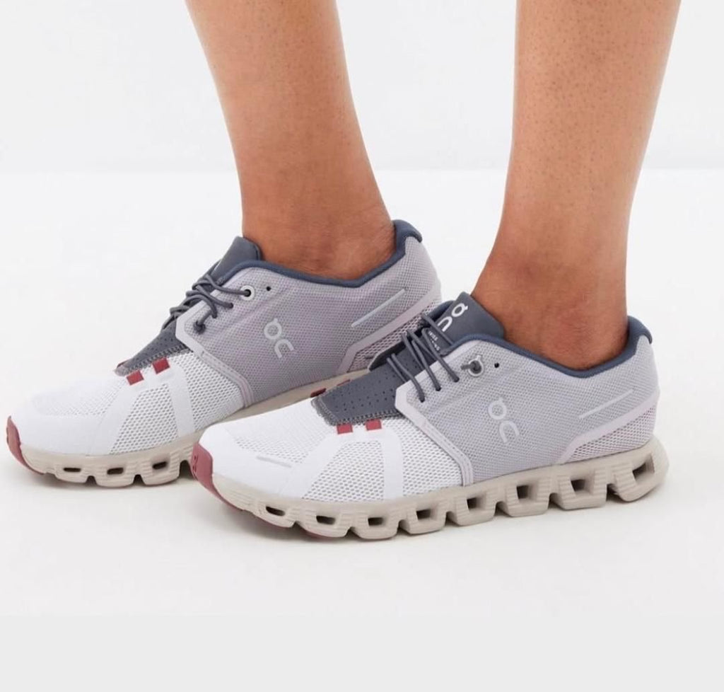 On Cloud 5 Pearl Frost Lifestyle Sneakers