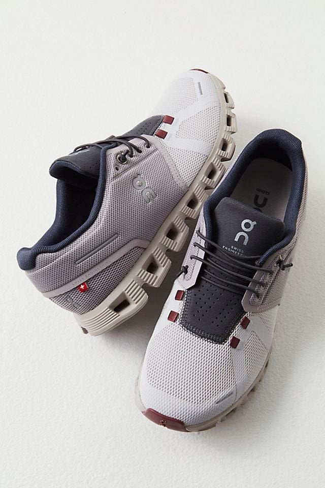 On Cloud 5 Pearl Frost Lifestyle Sneakers