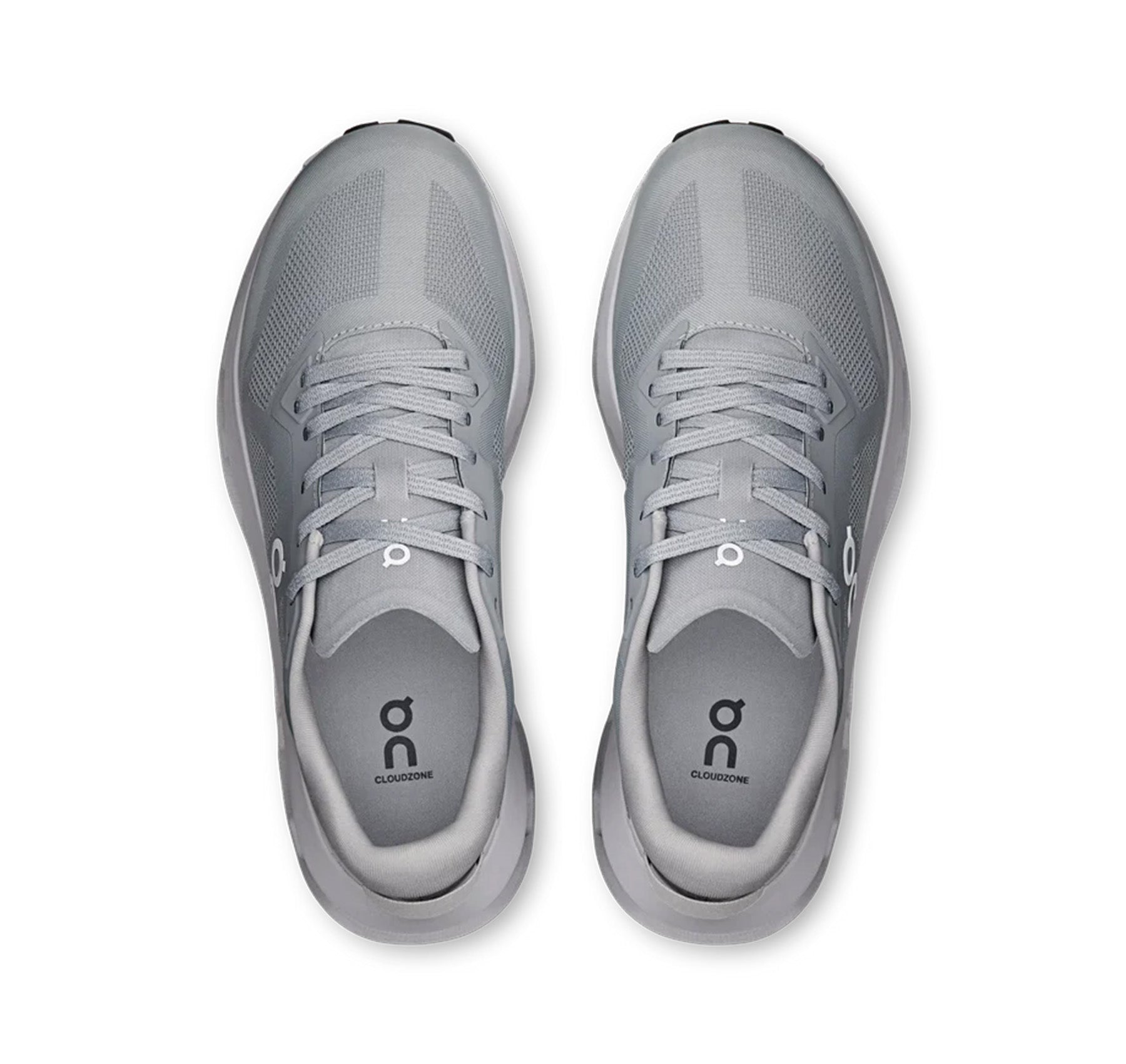 On Men's Cloudzone Alloy/Rock Lifestyle Sneakers