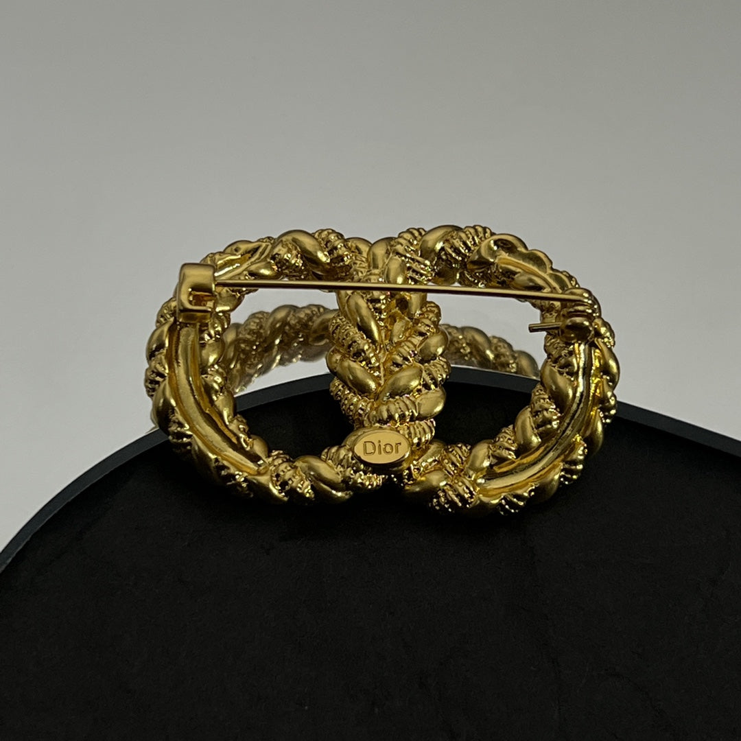 18K Dior Revolution Brooch