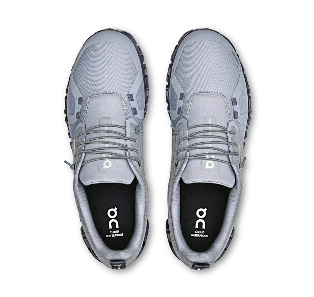On Men's Cloud 6 Waterproof Alloy/Wolf Lifestyle Sneakers