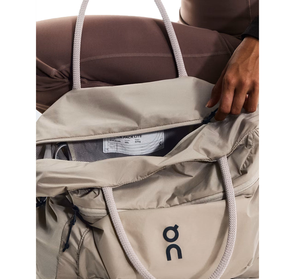 On Track Pack 35L Lite Sand Sports Duffel Bag