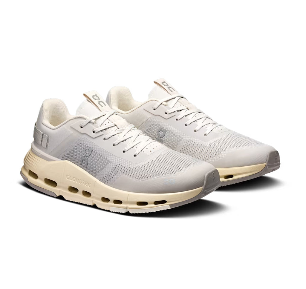 On Women's Cloudnova Form 2 TT Wolf/Cream Lifestyle Sneakers
