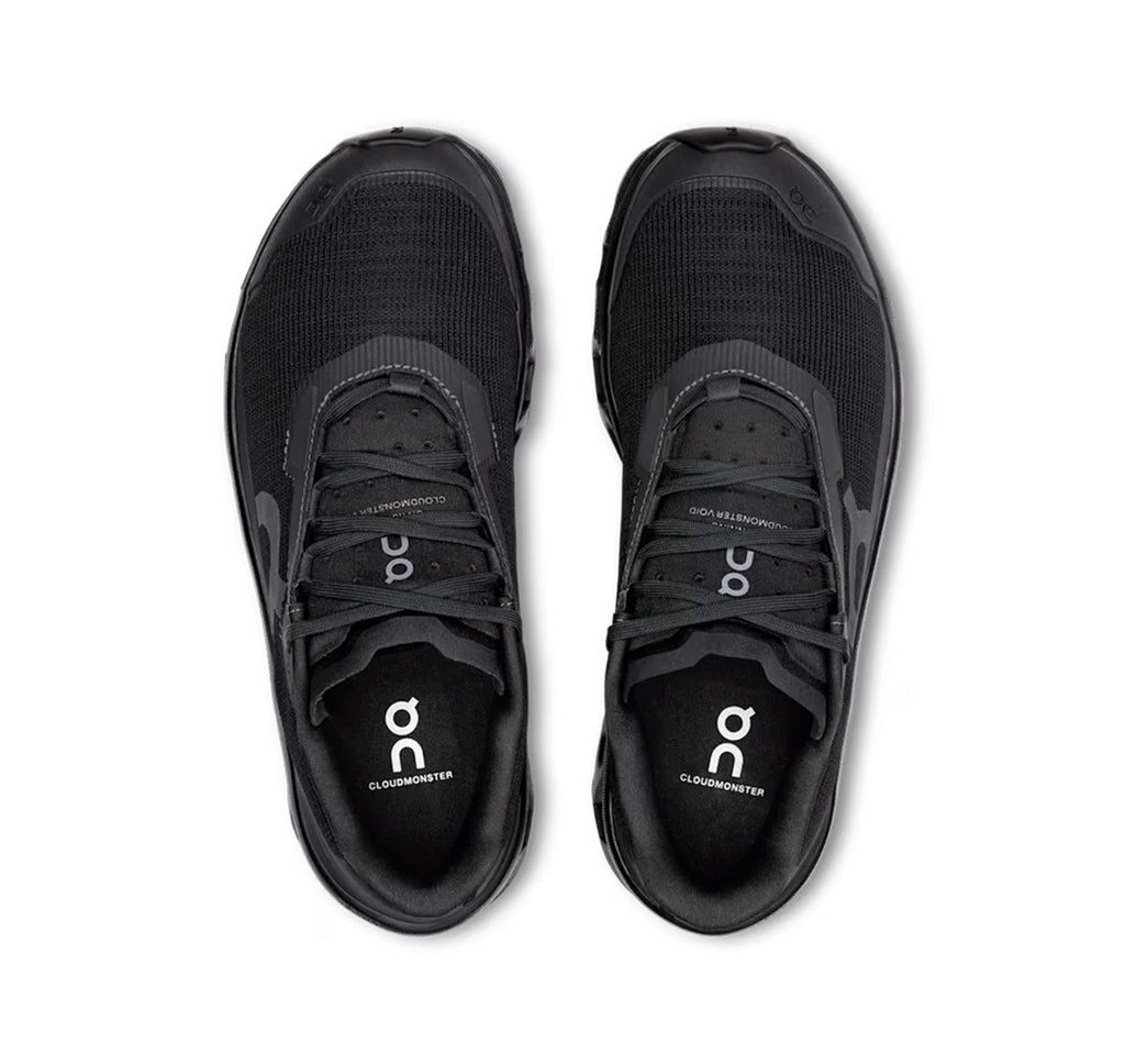 On Men's Cloudmonster Void Black Running Shoes
