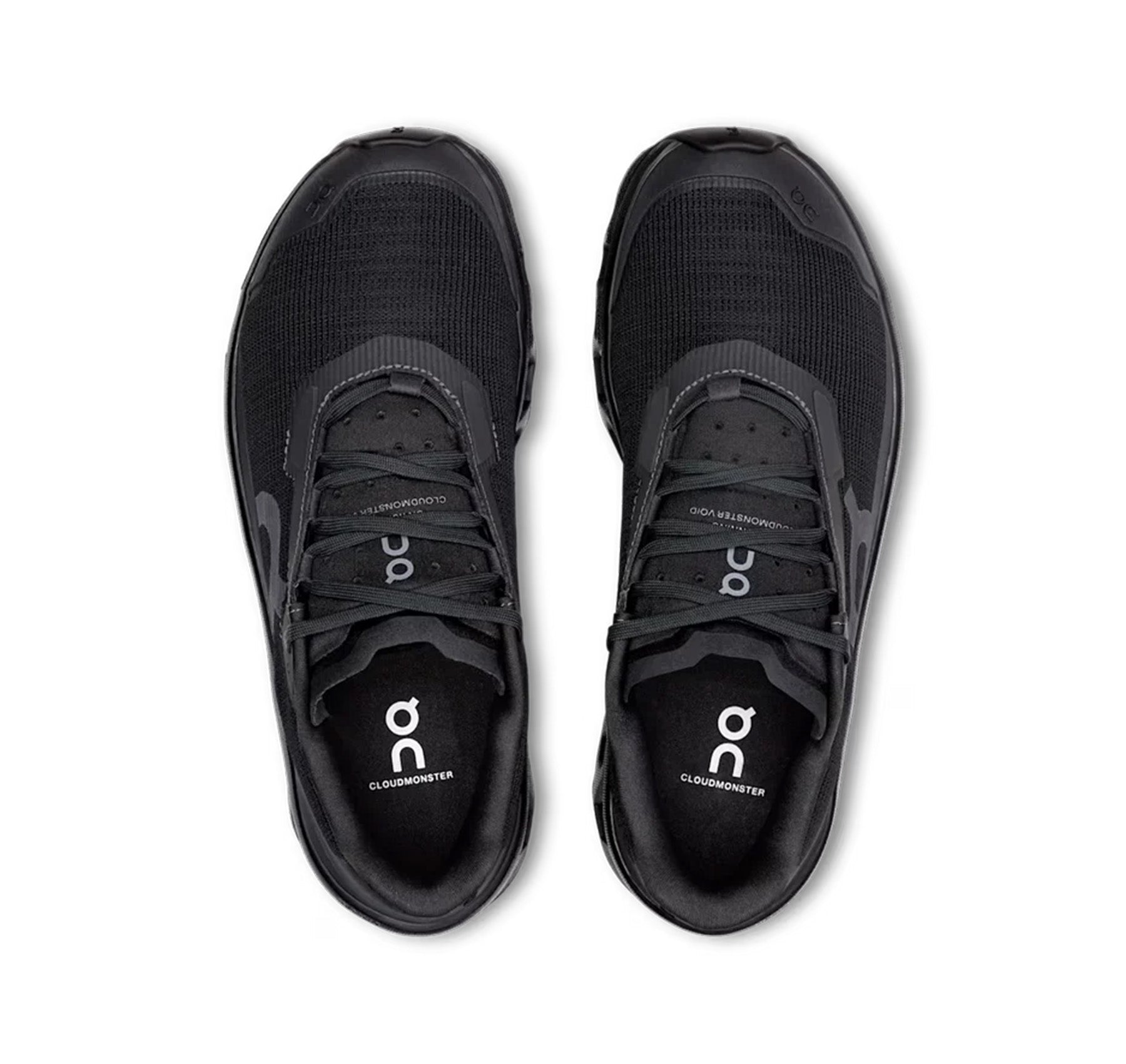 On Men's Cloudmonster Void Black Running Shoes