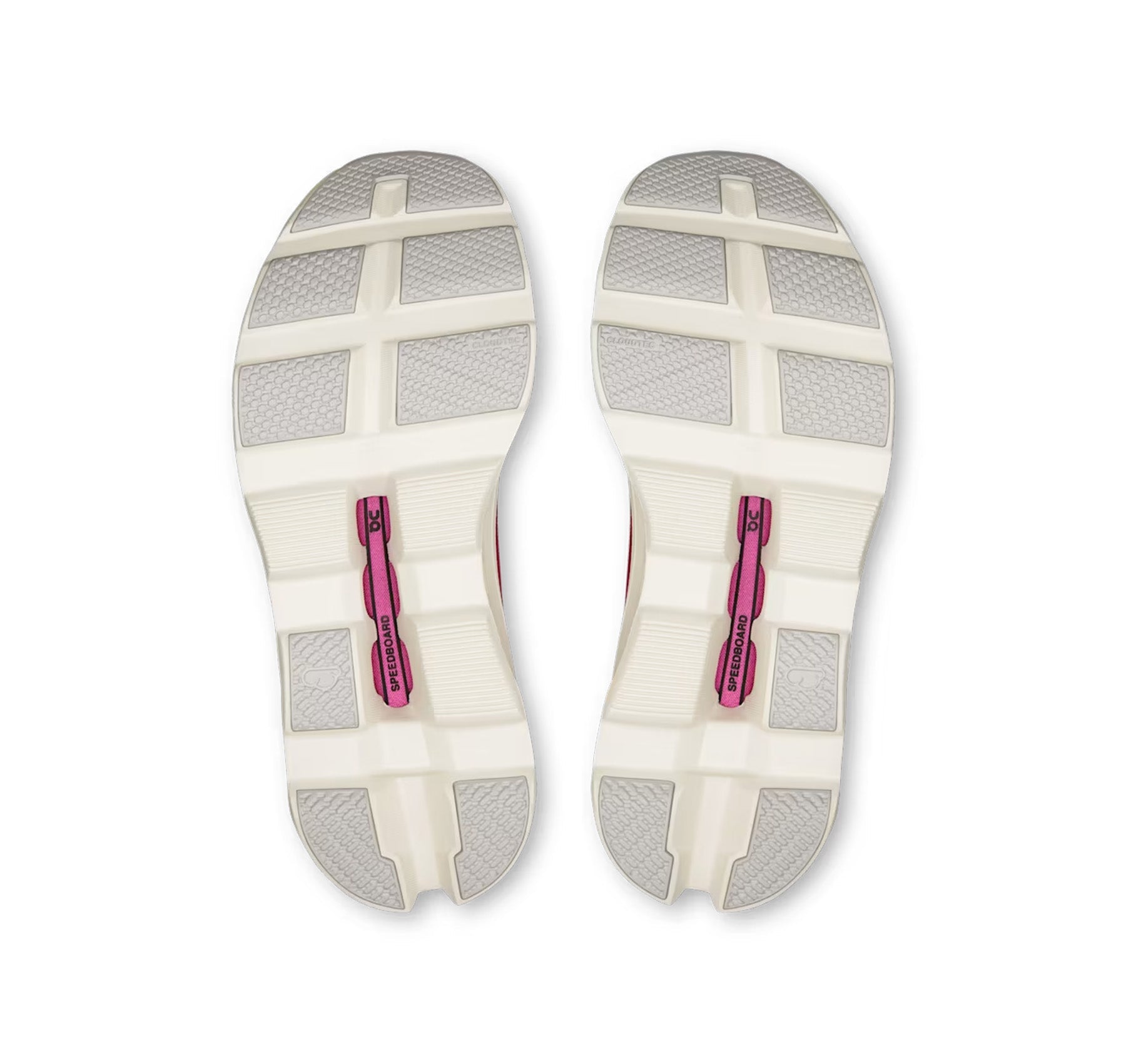 On Women's Cloudmonster Ivory/Grenadine Running Shoes