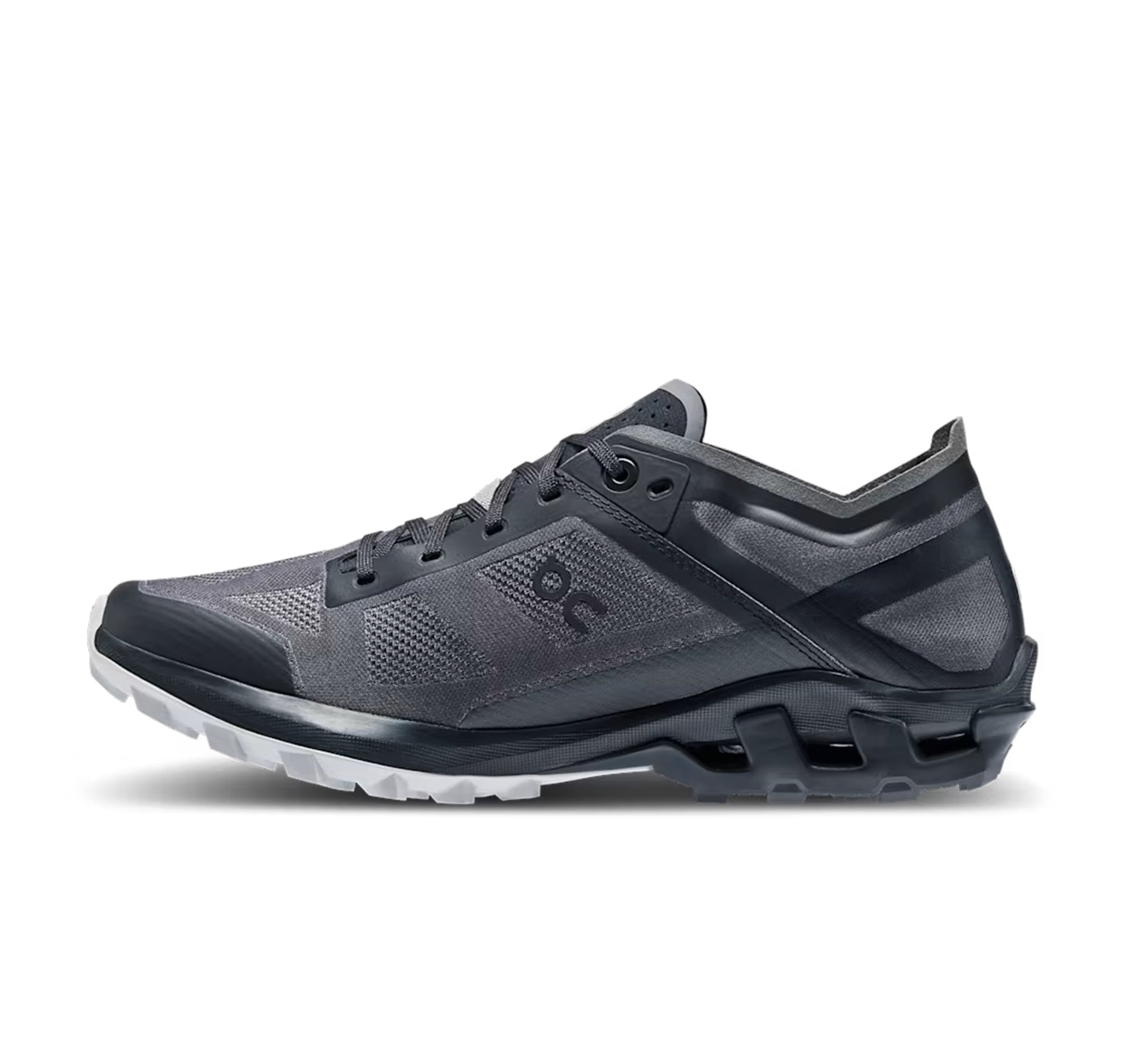 On Women's Cloudventure Peak 3 Black/Glacier Trail Running Shoes
