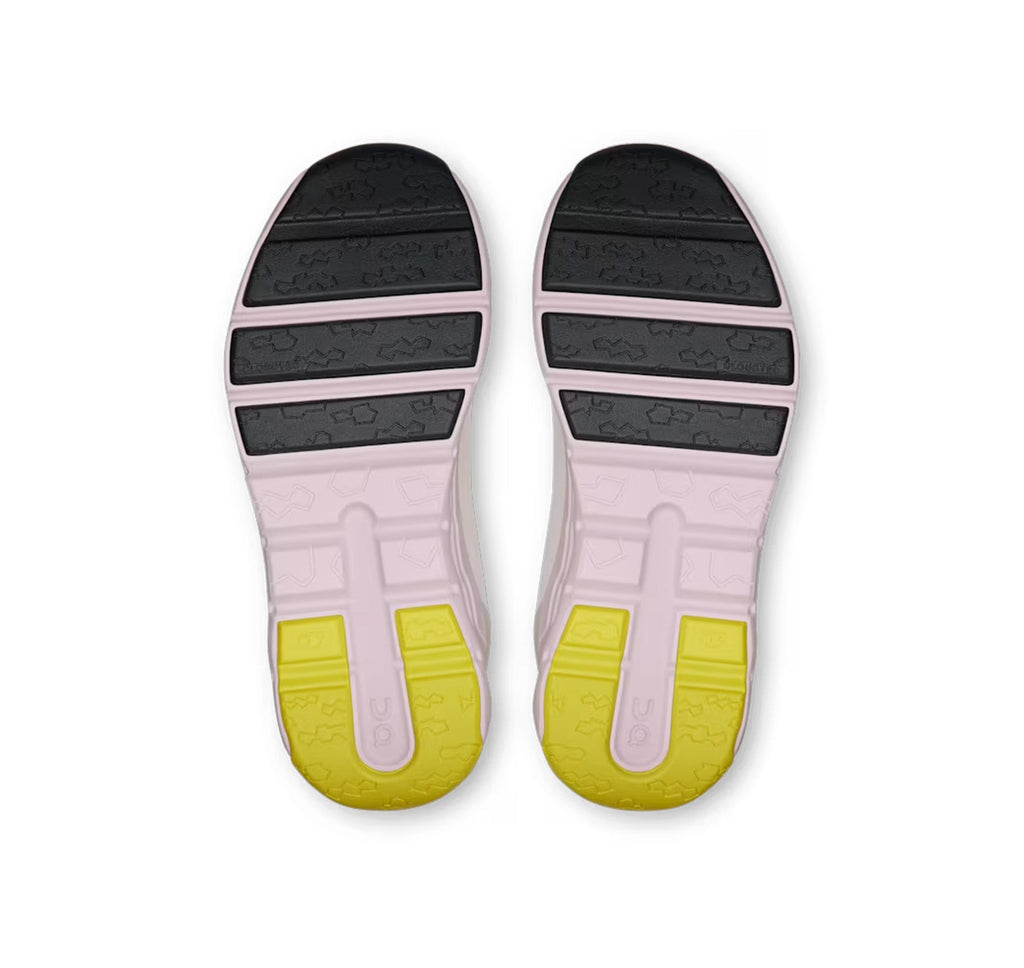 On Little Kids' Cloudleap Ivory/Orchid Athletic Shoes