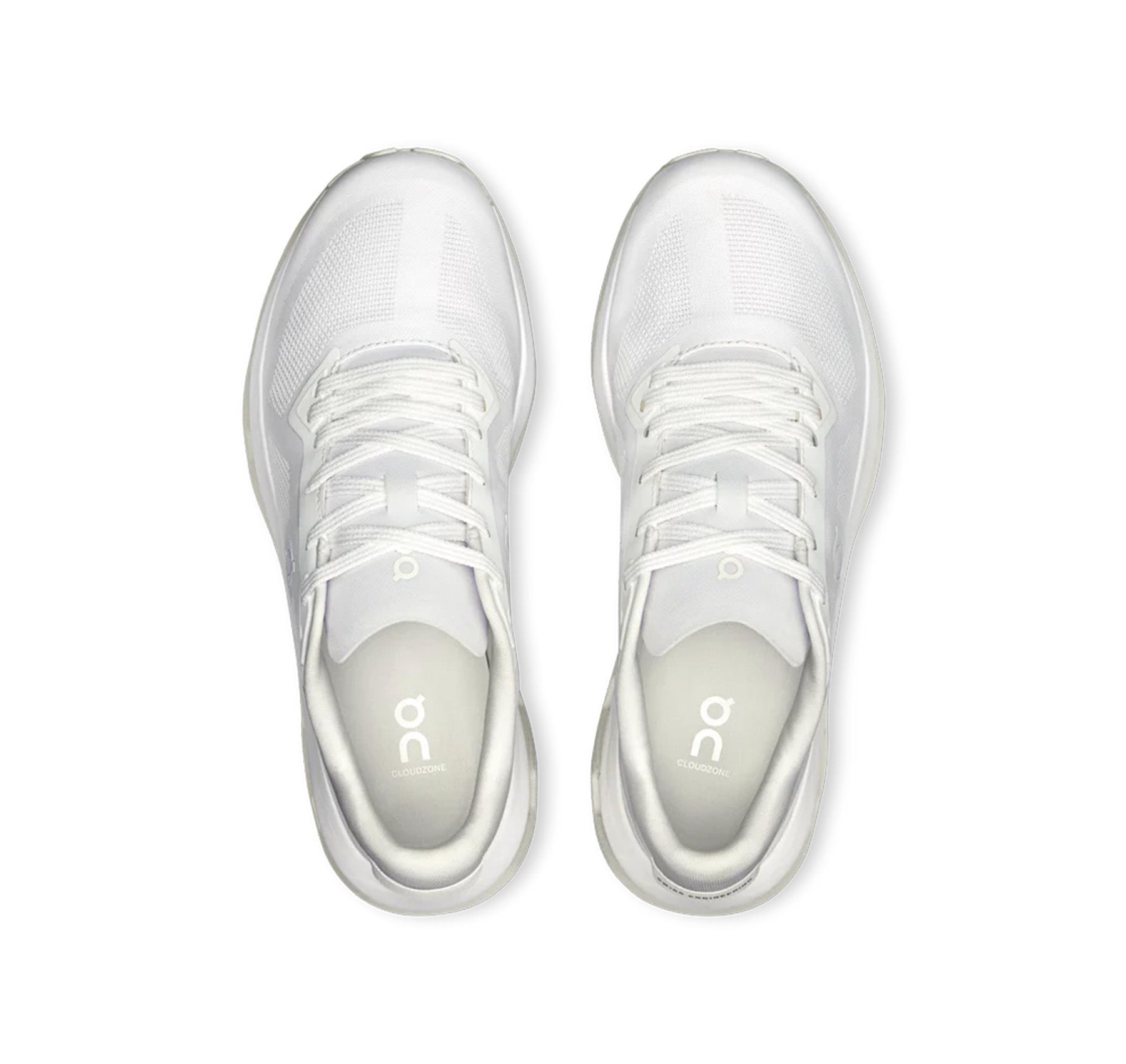 On Women's Cloudzone White Lifestyle Sneakers