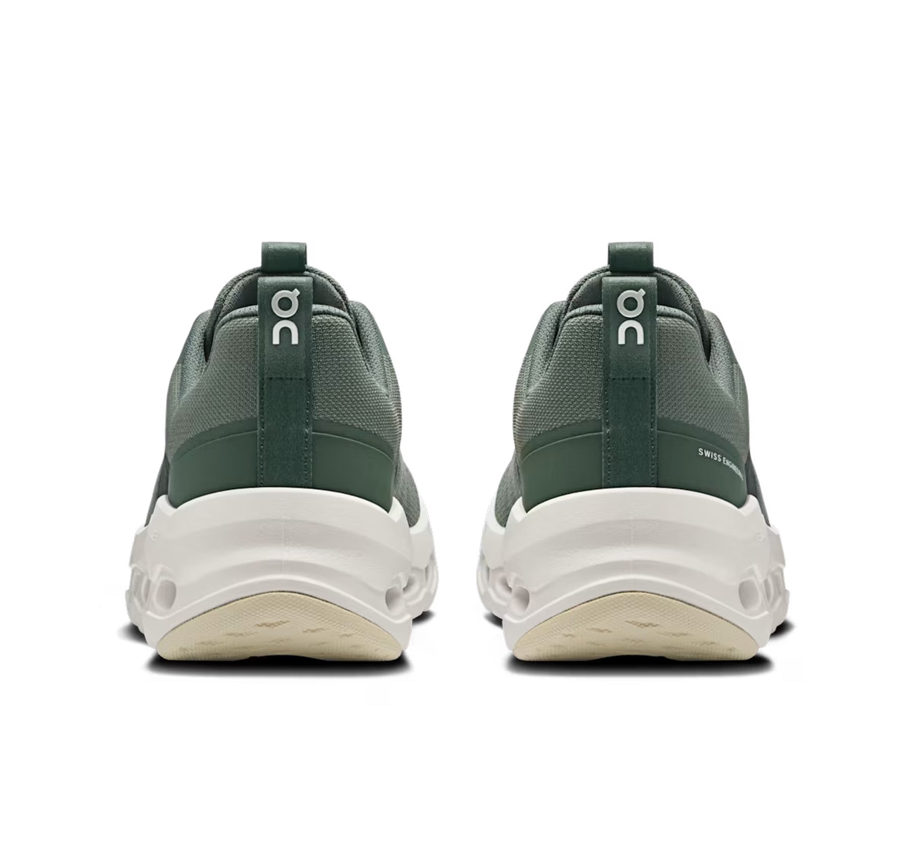 On Big Kids' Cloudleap Olive/Ghost Athletic Shoes