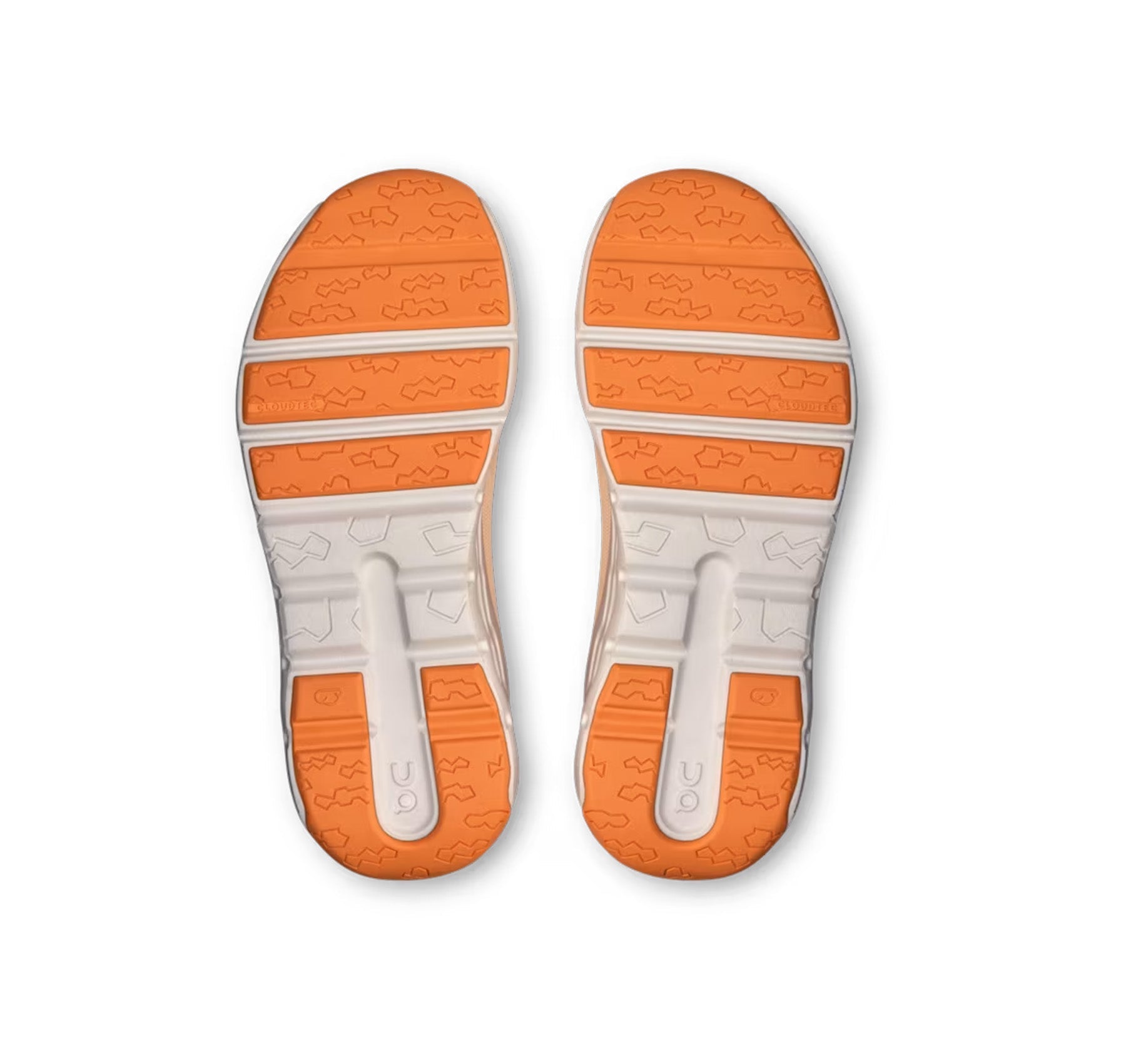 On Little Kids' Cloudleap Tangerine/Blonde Athletic Shoes