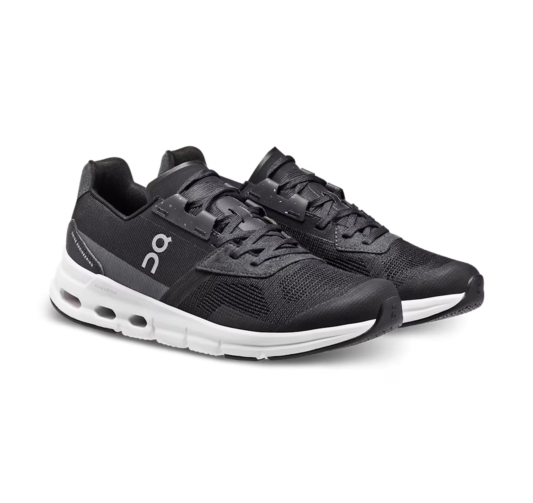 On Women's Cloudrift Black/White Lifestyle Sneakers