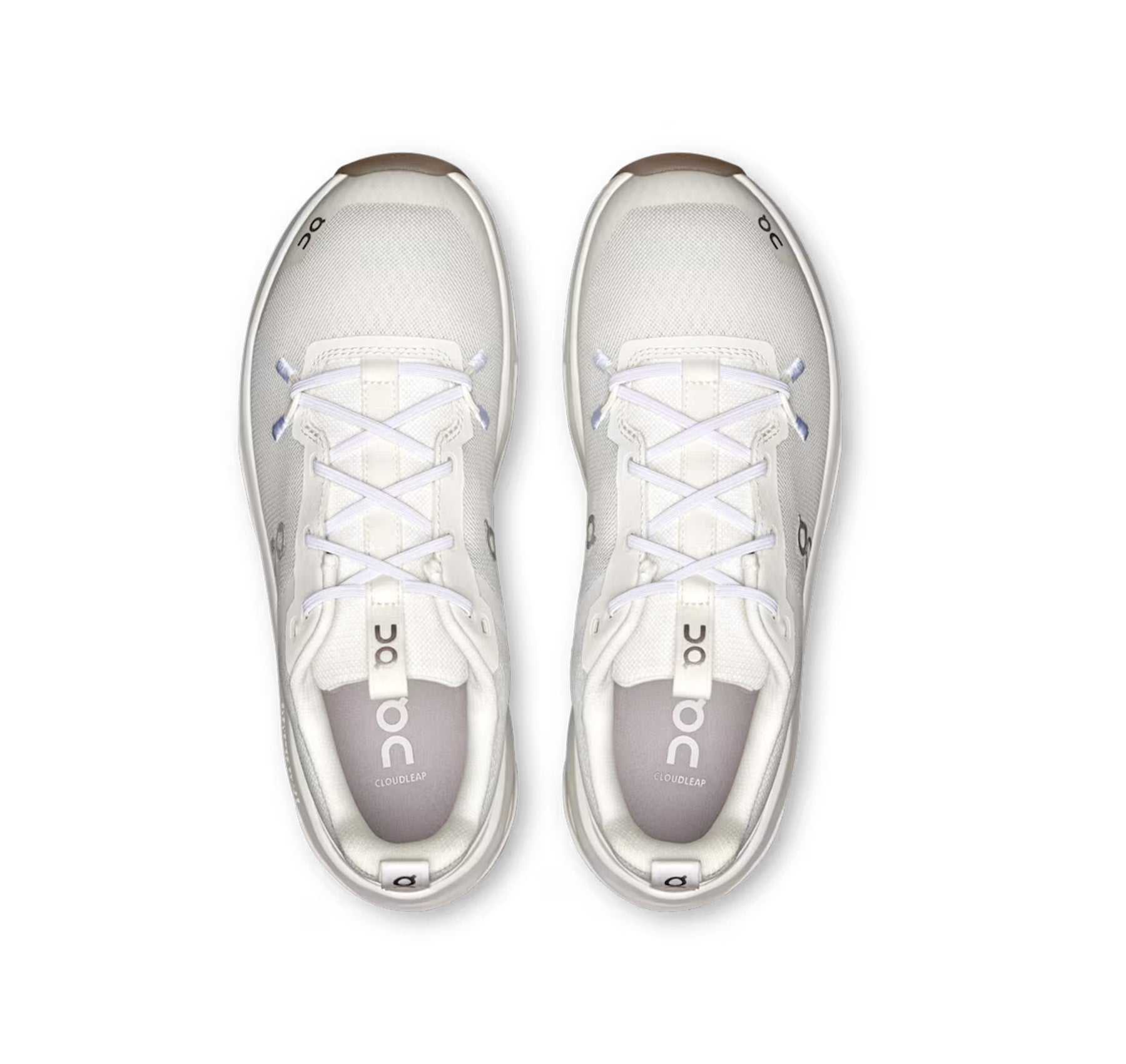 On Big Kids' Cloudleap White Athletic Shoes