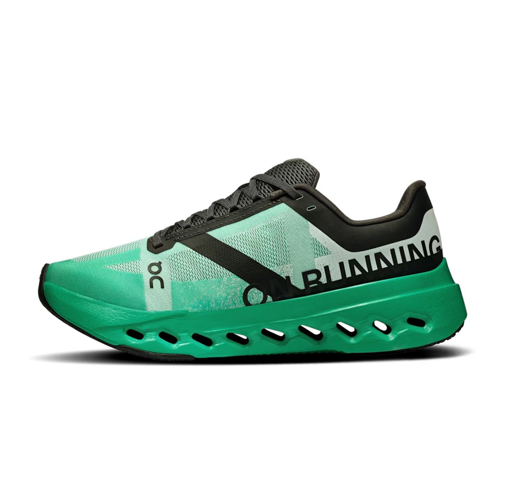 On Women's Cloudsurfer Next Mint/Black Running Shoes