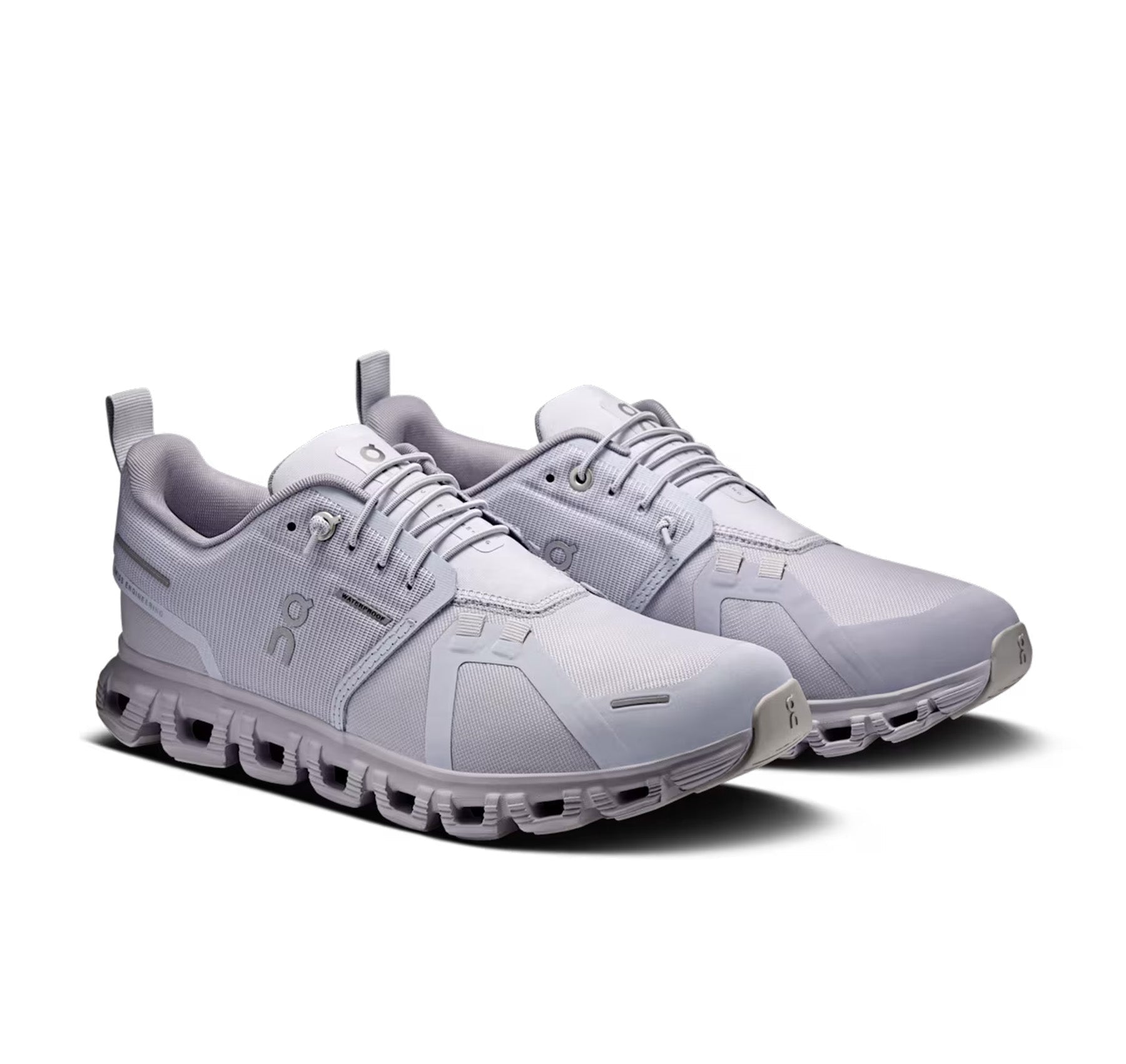 On Women's Cloud 6 Waterproof Nimbus/Lilac Lifestyle Sneakers