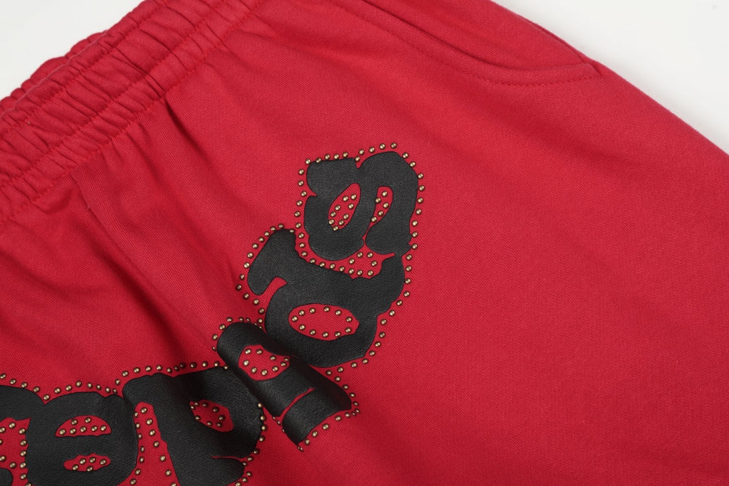 Sp5der Spiderweb Graphic Hoodie & Jogger Matching Set — detail