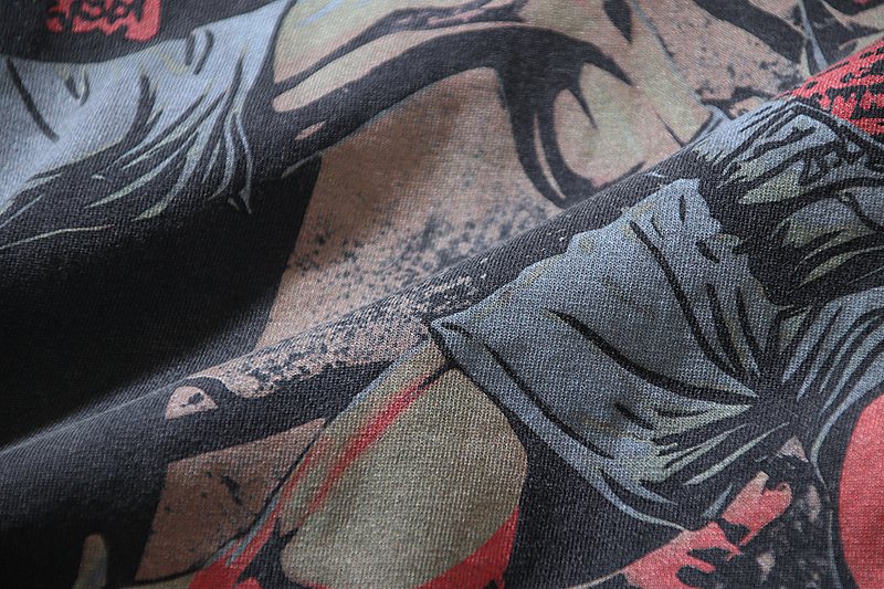 VALE USA King of the Ring Boxing Graphic T-Shirt — detail