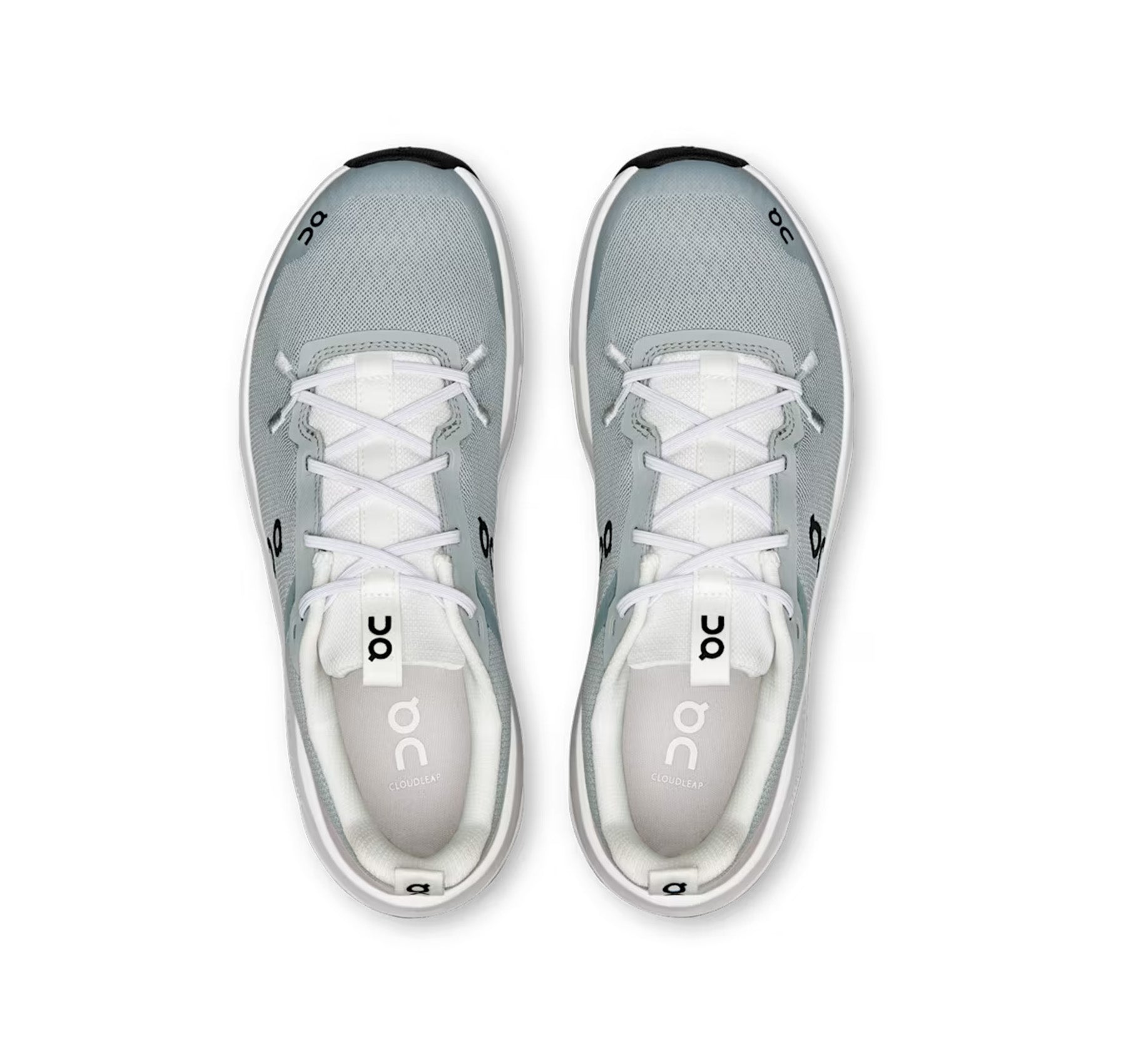 On Big Kids' Cloudleap Glacier/White Athletic Shoes
