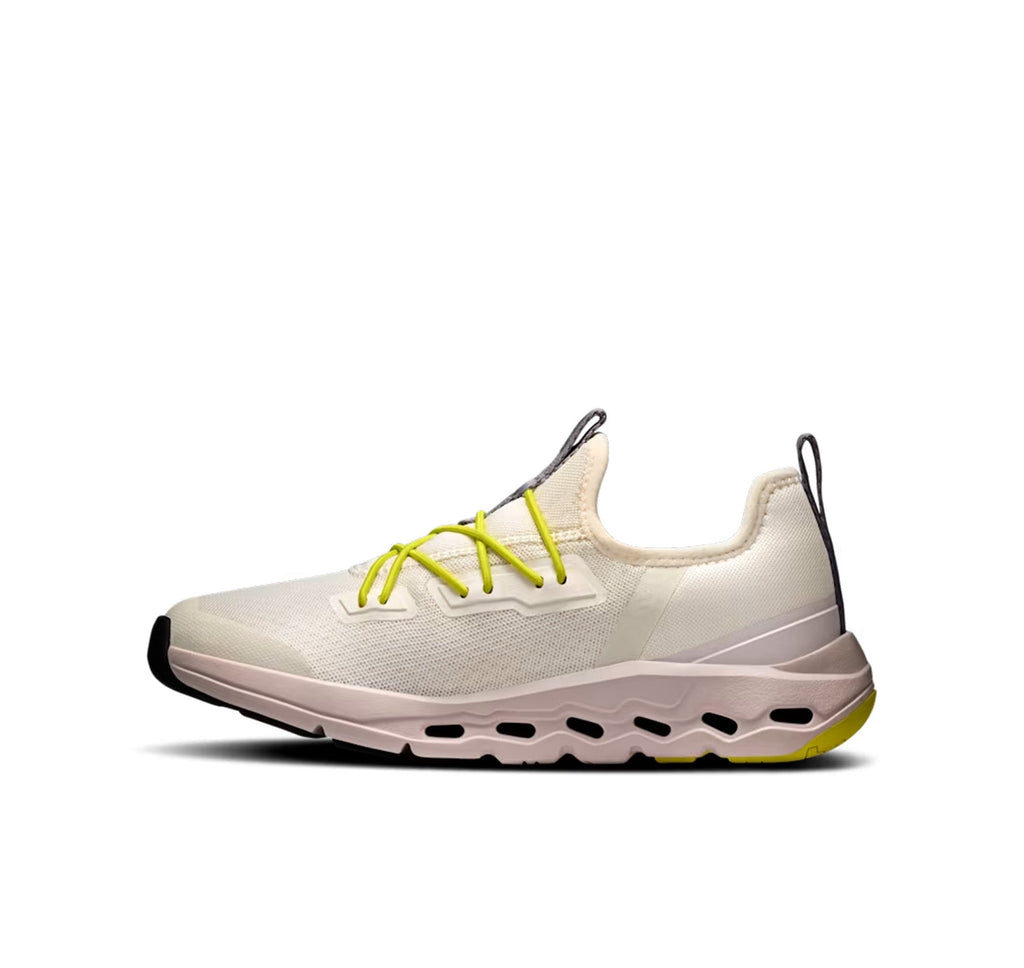On Little Kids' Cloudleap Ivory/Orchid Athletic Shoes