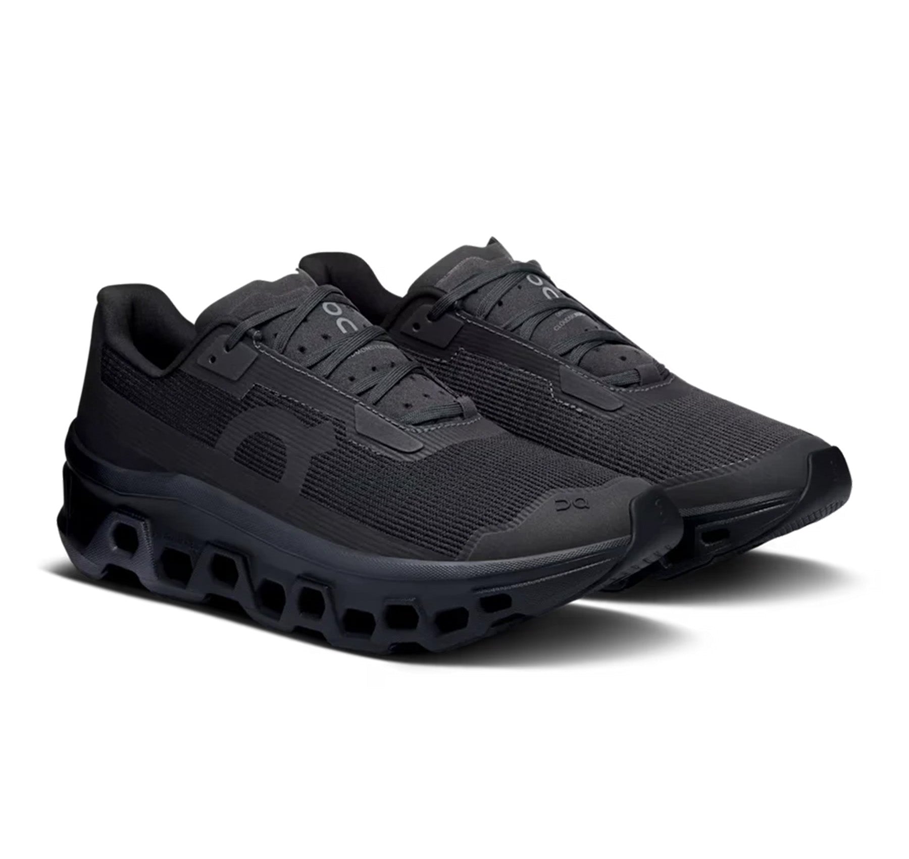 On Men's Cloudmonster Void Black Running Shoes