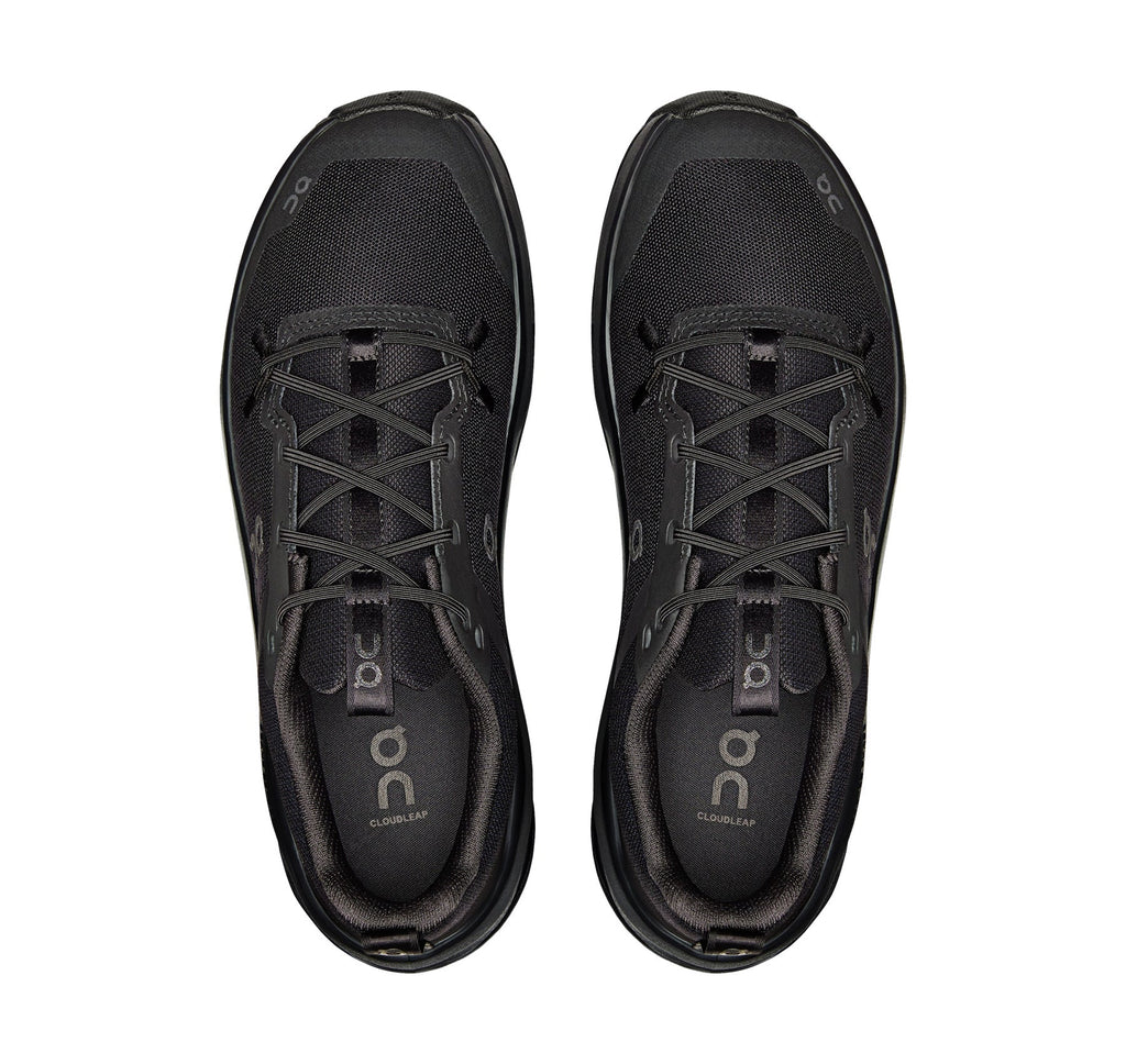 On Big Kids' Cloudleap Black Athletic Shoes