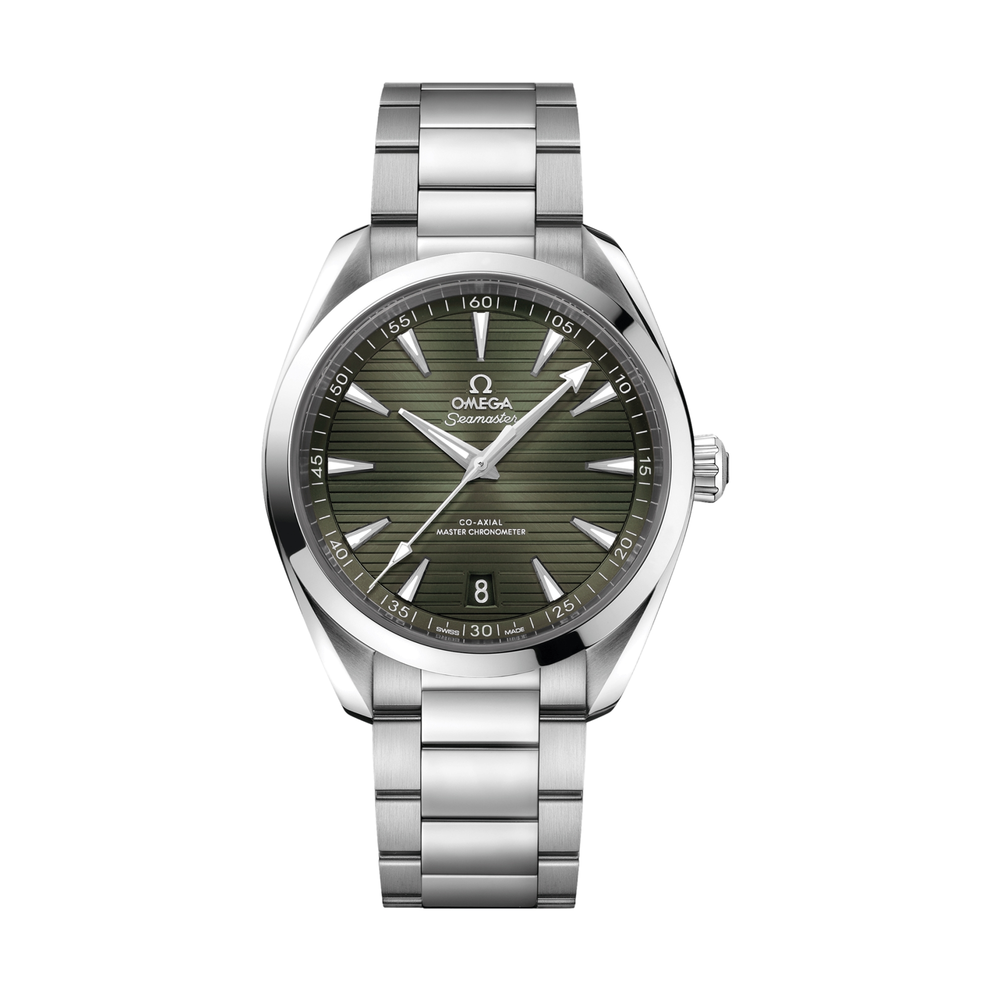 Omega Seamaster Aqua Terra 150M 41mm Watch - Green on Bracelet