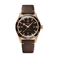 Omega Seamaster 300 Bronze Gold 41mm Watch - Brown on Leather Strap