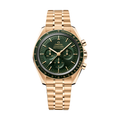 Omega Speedmaster Moonwatch Professional Moonshine Gold 42mm Watch - Green on BraceletOMEGA