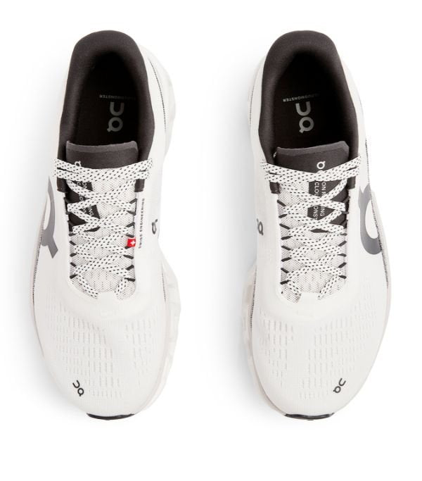 On Cloudmonster 2 White/Black Running Shoes