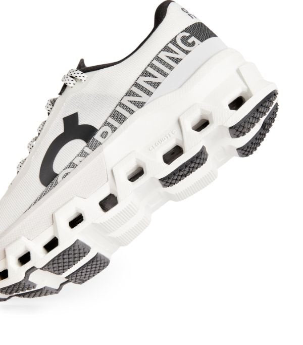 On Cloudmonster 2 White/Black Running Shoes