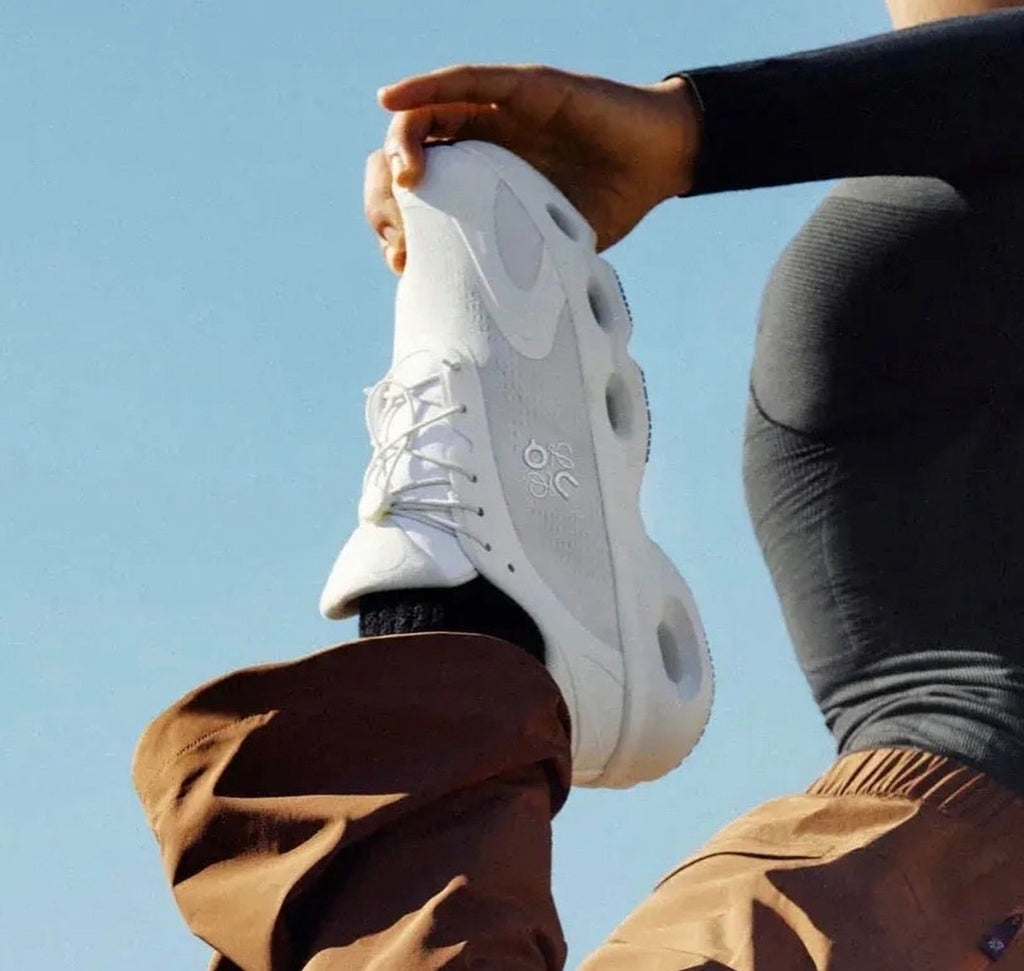 LOEWE x On Cloudsolo White Light Grey Lifestyle Sneakers