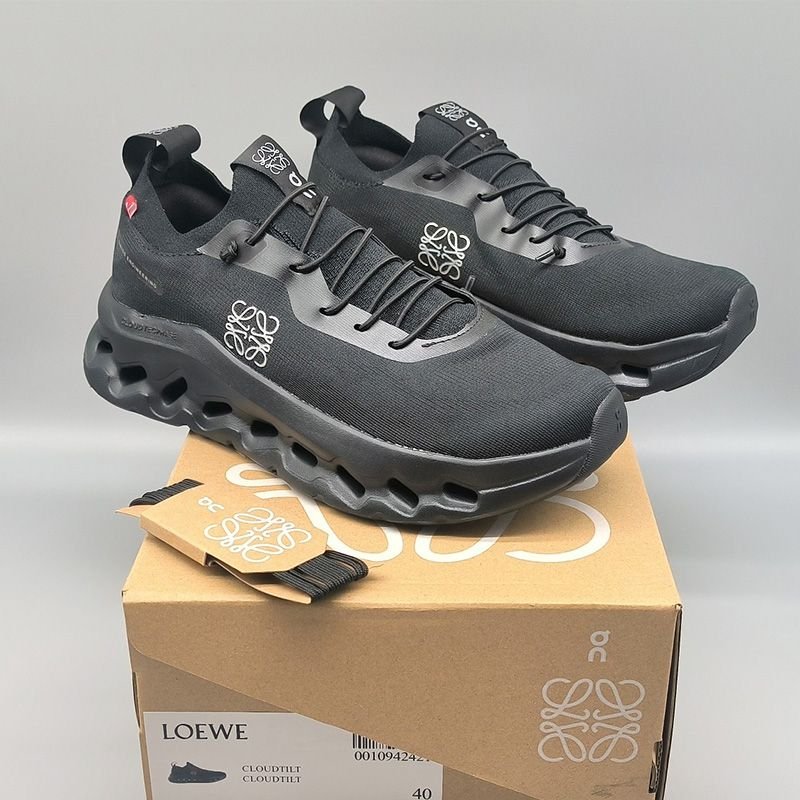 LOEWE x On Cloudtilt Black Lifestyle Sneakers